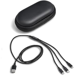 Swiss Cougar Helsinki Tri-Cable in EVA Case