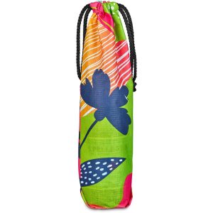 Pre-Production Sample Hoppla Tipsy RPET Wine Bottle Drawstring Bag