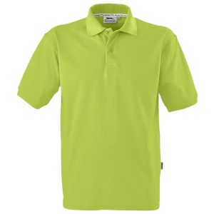 Mens Crest Golf Shirt - Green